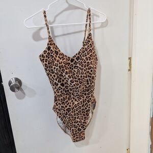 Summersalt Leopard Print One Piece Swimsuit